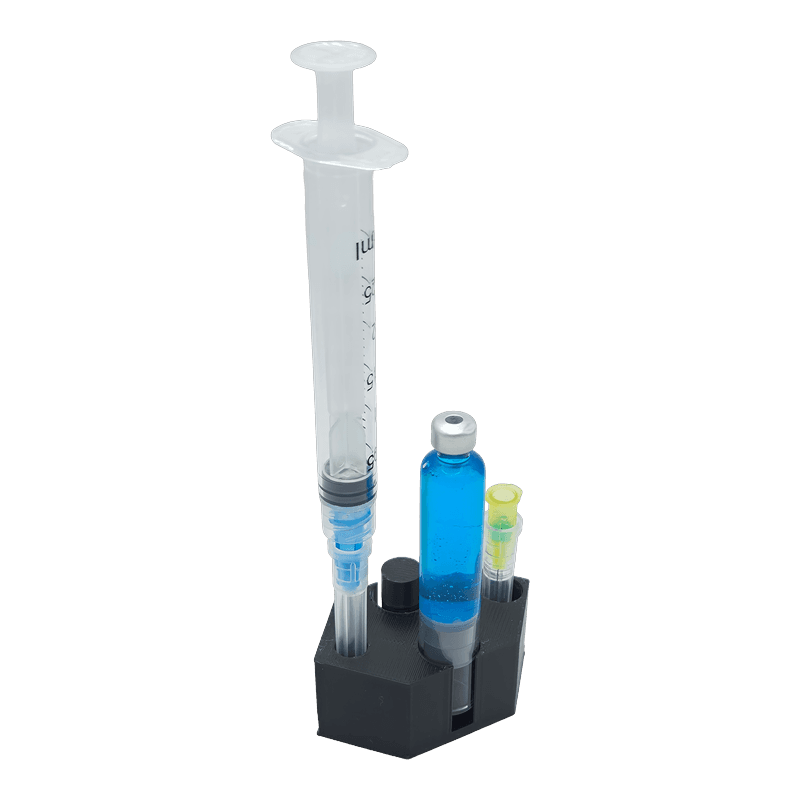 ReconStation – Holds Your Cartridge, Needles, and Air Purge in One Place